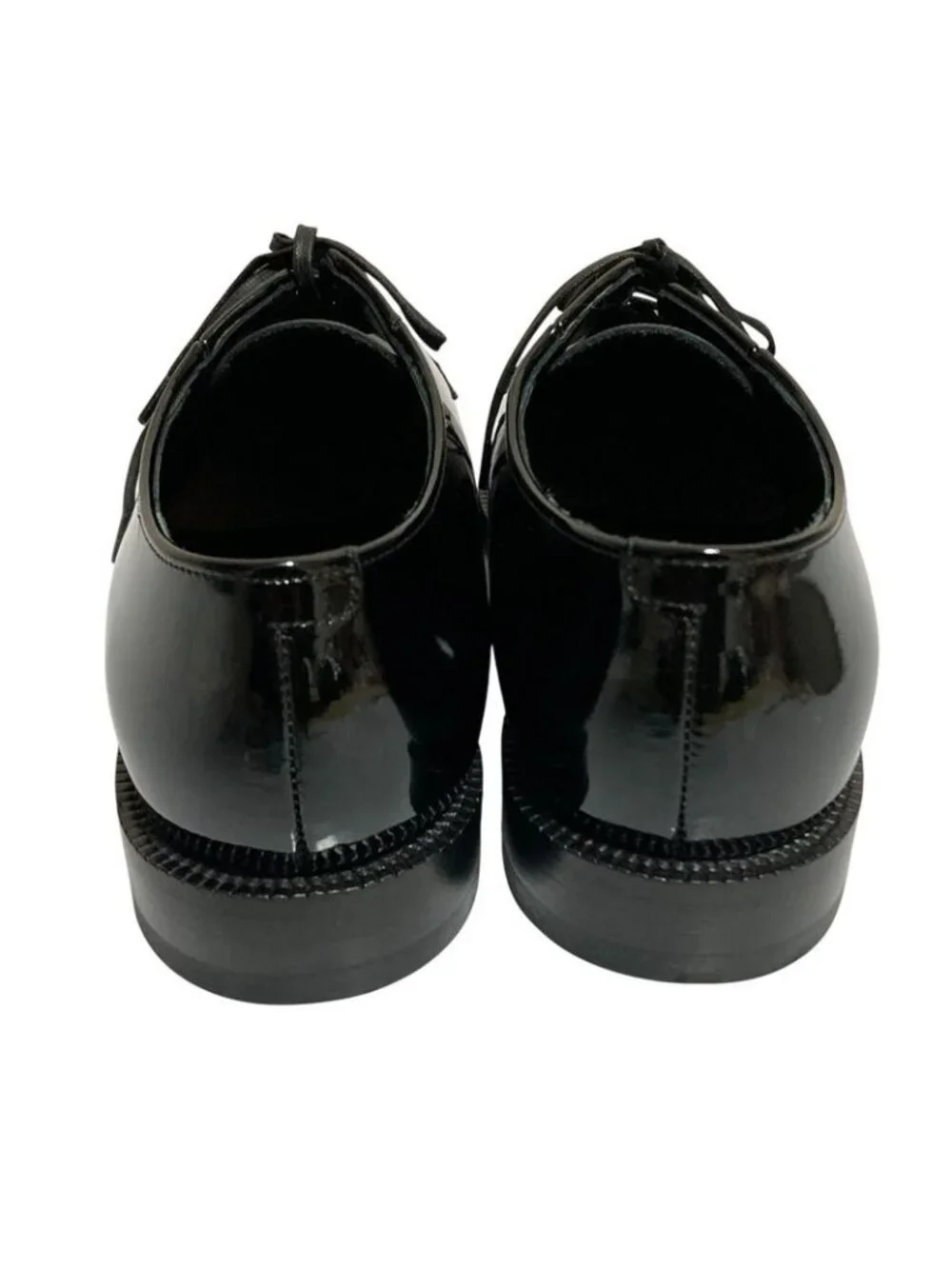 Celine Patent Leather Enamel Lace Up Shoes 39 - Picture 4 of 8